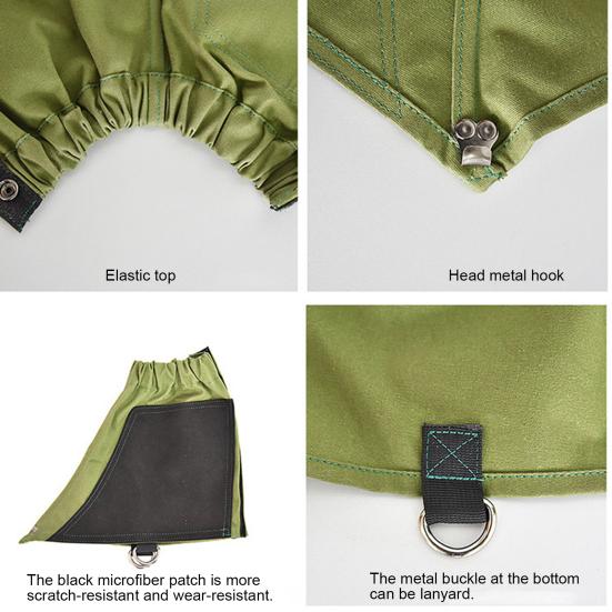 Getry Odporne na zarysowania i rozdarcia Płócienne Unisex Ochronne Piaskoodporne Nakładki na buty Getry na buty