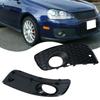 For VW Golf 5 MK5 GTI 2006 2007 2008 Fog Light Frame Front Bumper Light Protective Cover Sport Honeycomb Grid Grille Accessories