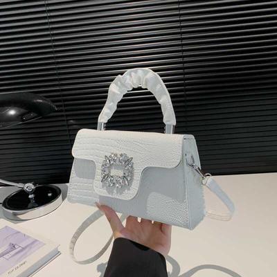 Small Square Bag New Niche Simple Fashion Messenger Bag Daily Commute Casual Shoulder Bag