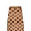 GUCCI Gg Jacquard A-Line Knit Skirt 713301-XKCNA-2668