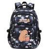 Cute Capybara Student Waterproof Backpack Girls Kids Back To School Book Bags Teenagers Schoolbags Women Travel Bagpack Mochila