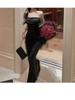 Women Elegant Sexy Bodycon Mermaid Dress Summer New Fashion Strap Evening Party Runway Robe Korean Female Solid Long Vestidos