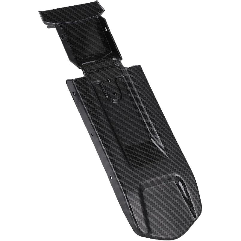 JFG RACING Surron Rear Mudguard Inner Plate Carbon Fiber Pattern Sur Ron Rear Mud Guard Fender for Sur-Ron Light Bee X/S Electric Dirt Bike