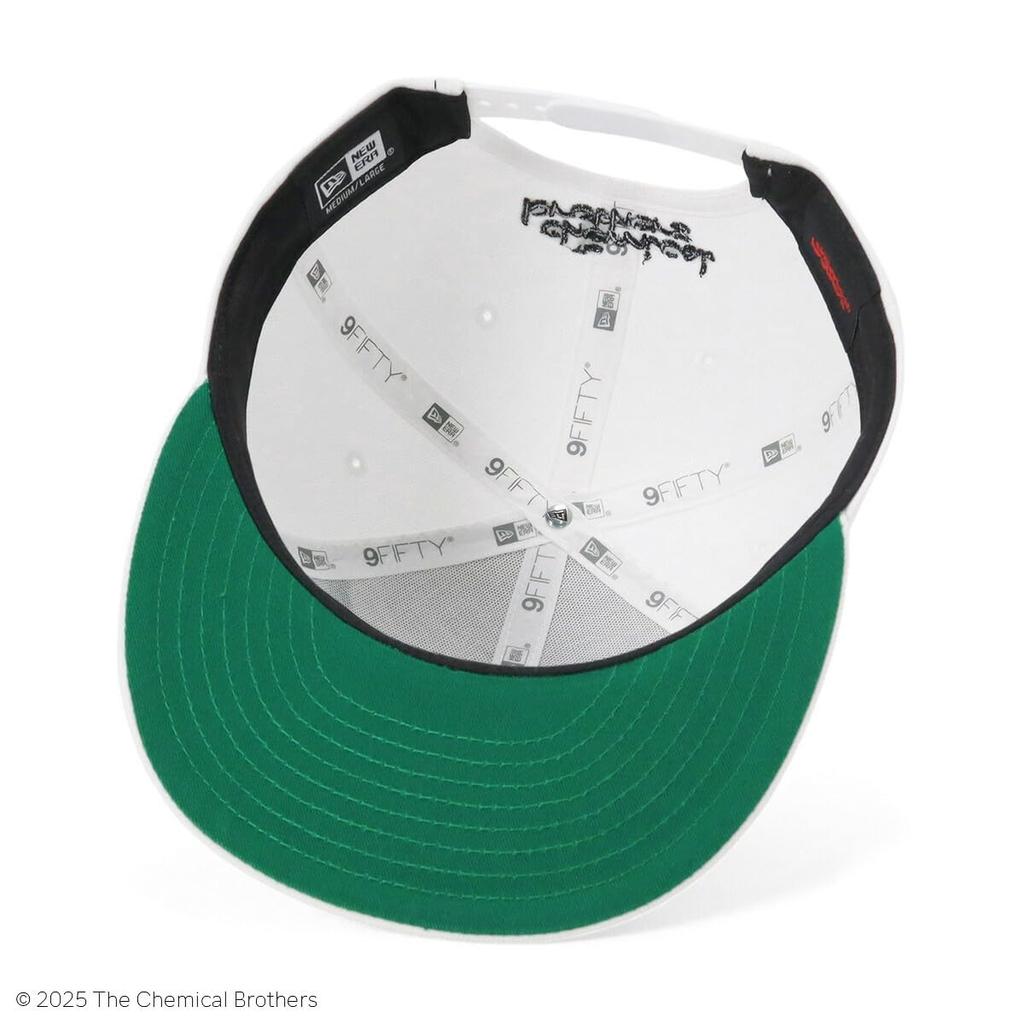 Cap 9FIFTY Chemical Brothers Collaboration White 950 WHT 14457337 NER36C8960 [New Era] M/L