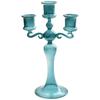 Decorative Candle Stands Glass Taper Candle Holders Candelabra Retro Candlestick Holders for Wedding,Table Centerpieces
