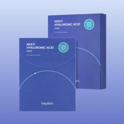 Multi Hyaluronic Acid Mask – Deep Hydration Sheet Mask Set (10 Sheets)