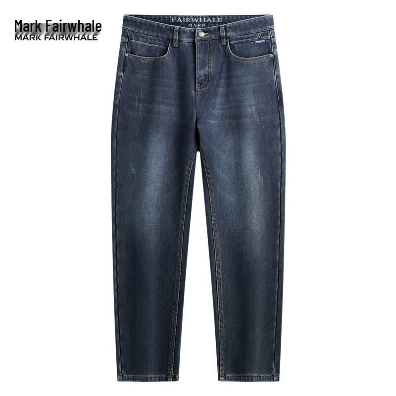 

Mark Fairwhale Men s Fleece Lined Straight Fit Jeans 30