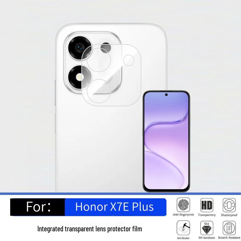 Honor X7e Plus HD Anti-Peep Tempered Glass Film - Frosted, Drop-Proof, Transparent Screen Protector.