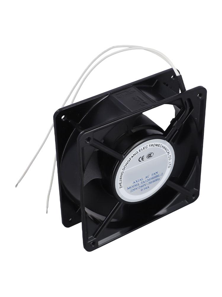 Cozy Fireplace Axial Fan Fan For Fireplace Insert Heat Circulation Metal Blades Compact Design Efficient Airflow