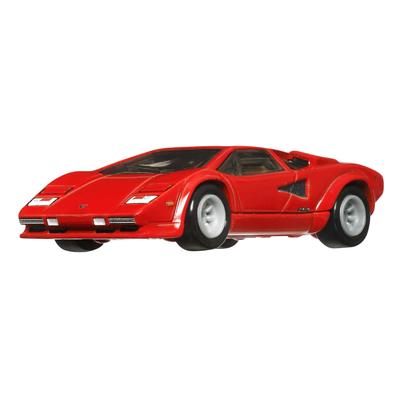 Hot Wheels Kultura samochodowa Jay Leno Garage Lamborghini Countach 5000 QV lat i HCK09 Red - [3 w górę]