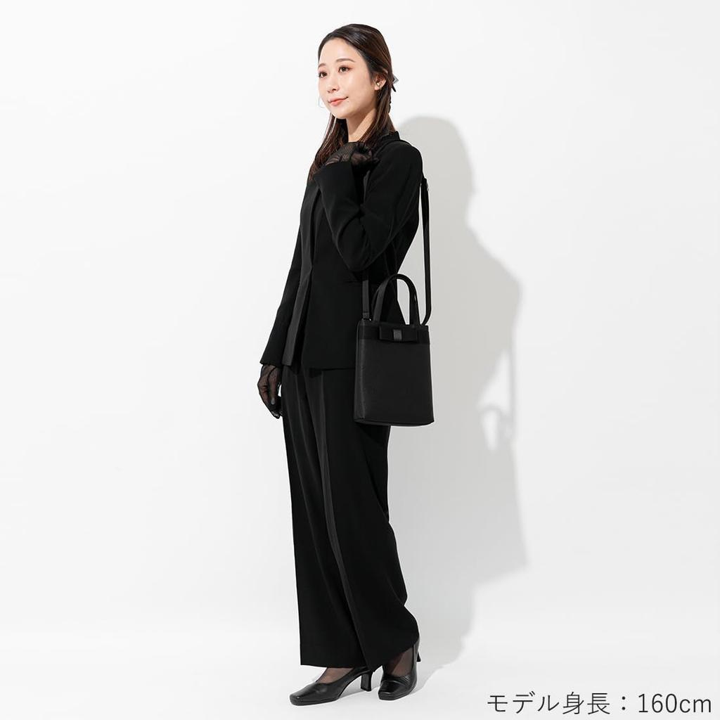 Black Formal Bag for Made In Water for Ceremonial Entrance Graduation Formal Pochette [Iwasa] Women, Japan, Black, Small, Repellent, Occasions,
