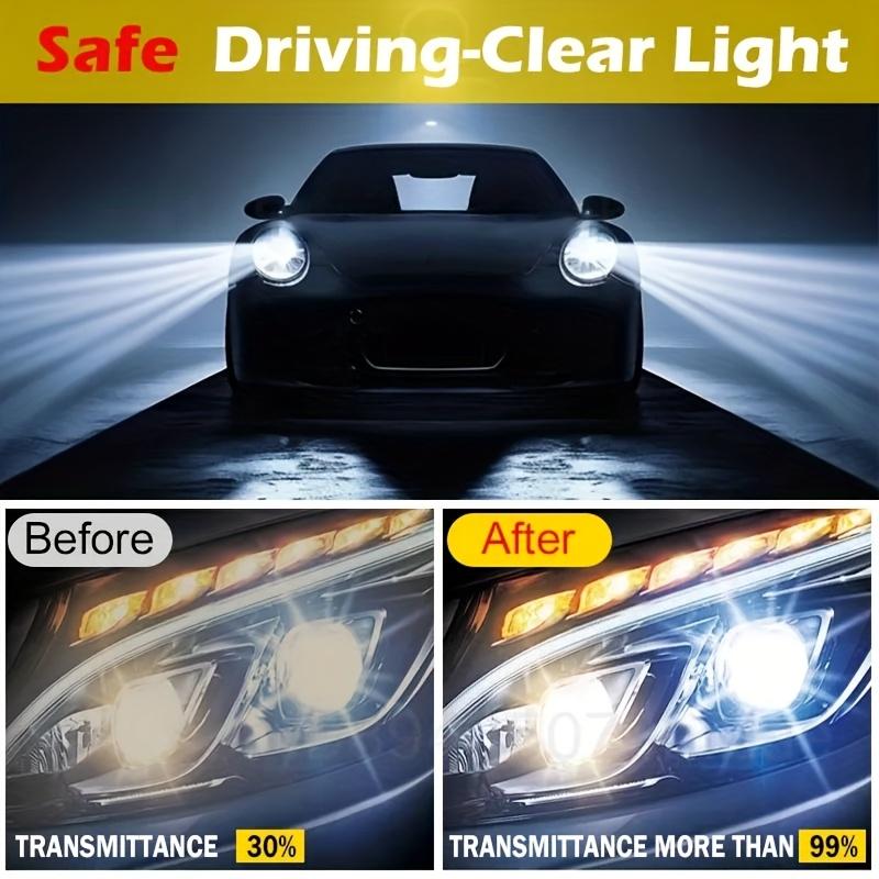 Car Headlight Repair and Polishing Kit, Headlight Scratch Remover, Repair Cleaning Paste, Removal of Oxidation, Headlight Polishing Wax