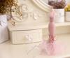 Nordic Female Jewelry Stand: Creative Pink Crystal Ornament Display Rack - 5-Piece Set