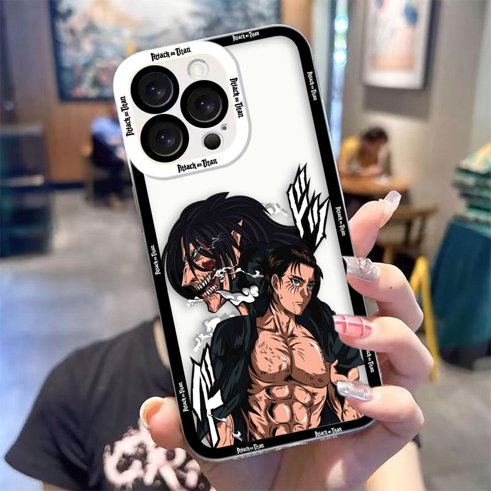 Cartoon A-Attack On T-Titan Cover Phone Case For Redmi K40 K60 15C 14C 13C 13 12 12C 10 10C 10A 9 9C 9T 9A 8 7 A1 A2 A3 A5 Case