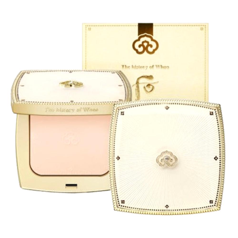 

The History of Whoo Gongjinhyang Mi Бархатная пудра-компакт SPF30 PA++ 12г Корейская травяная стойкая компактная основа K-Beauty пудра (Оттенок 21/23) Shade 21 (Light Beige)