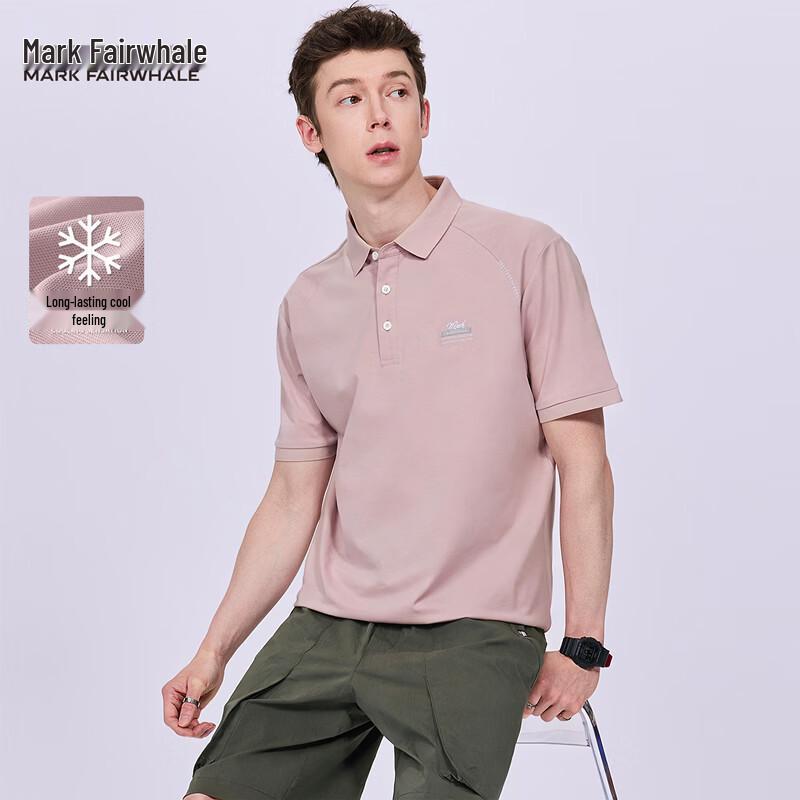 Mark Fairwhale Men s Hidden Sweat Pique Short Sleeve Polo Shirt 185/2XL