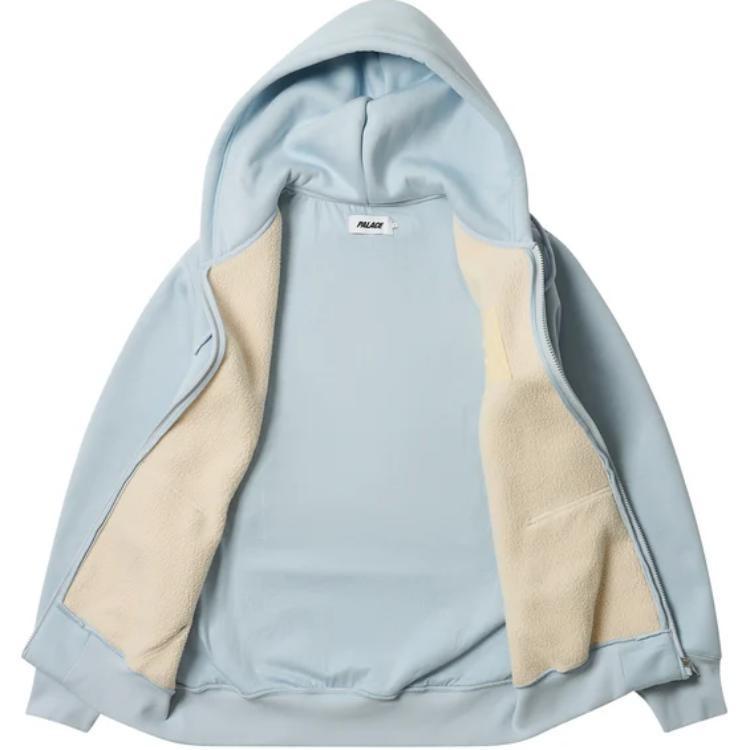 Palace Thermal Embossed P3 Zip Hood Unisex P27CS087
