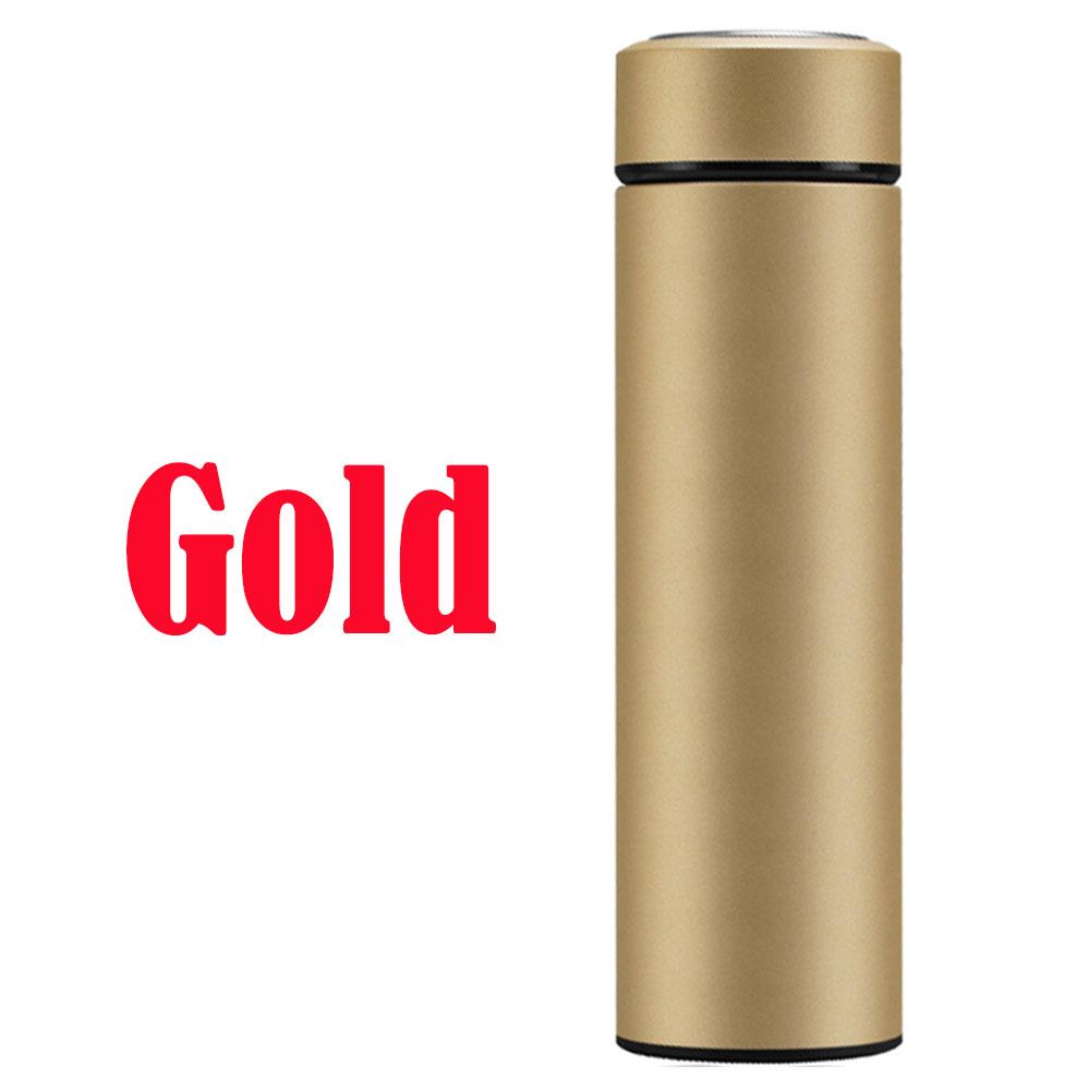 Custom Name Smart Digital Water Bottle Keeps Cold and Heat Thermal Bottle Stainless Steel Thermos for Baby Children Kids