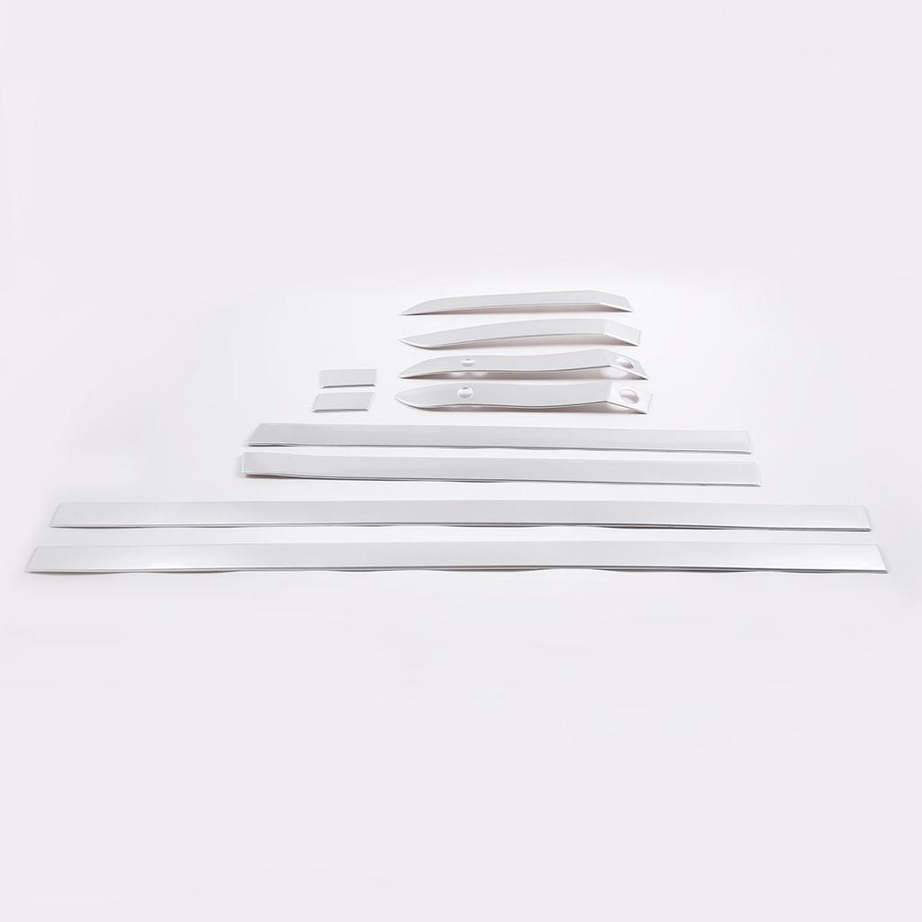 Haude 2 Pcs Car ABS Interior Center Control Side Decoration Strips Panel Trim for Range Rover Evoque L551 2012-2019 Haude 2 Pcs Car ABS Interior Center Control Side Decoration Strips Panel Trim for Range Rover Evoque L551 2012-2019