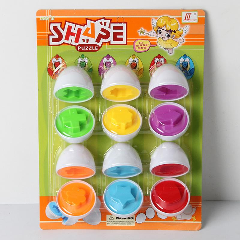Eggs Matching Toys For Toddlers 1 2 3Y Montessori Toys Easter Eggs Baby Color Shape Sorter Games Educational Learning Toys Kids