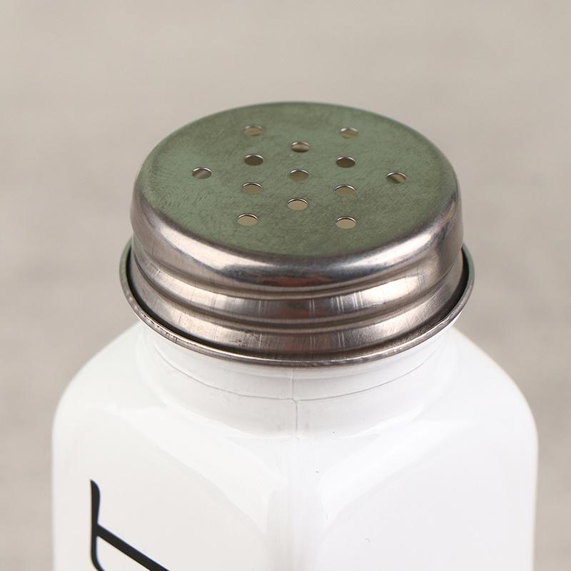1Pc Salt And Pepper Shaker Storage Spice Shakers Spice Dispenser Refillable Black And White Kitchen Supplies Seasoning Pots