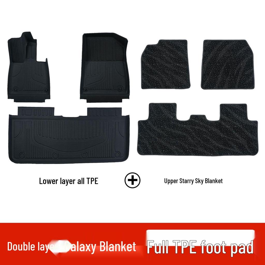 Eco-friendly TPE Floor Mats for Changan Qiyuan A06 - Odorless Interior Protection Carpets