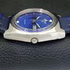 SEIKO 5 AUTOMATIC 6349A JAPAN MENS VINTAGE BLUE COLOR DIAL WATCH a701572-5