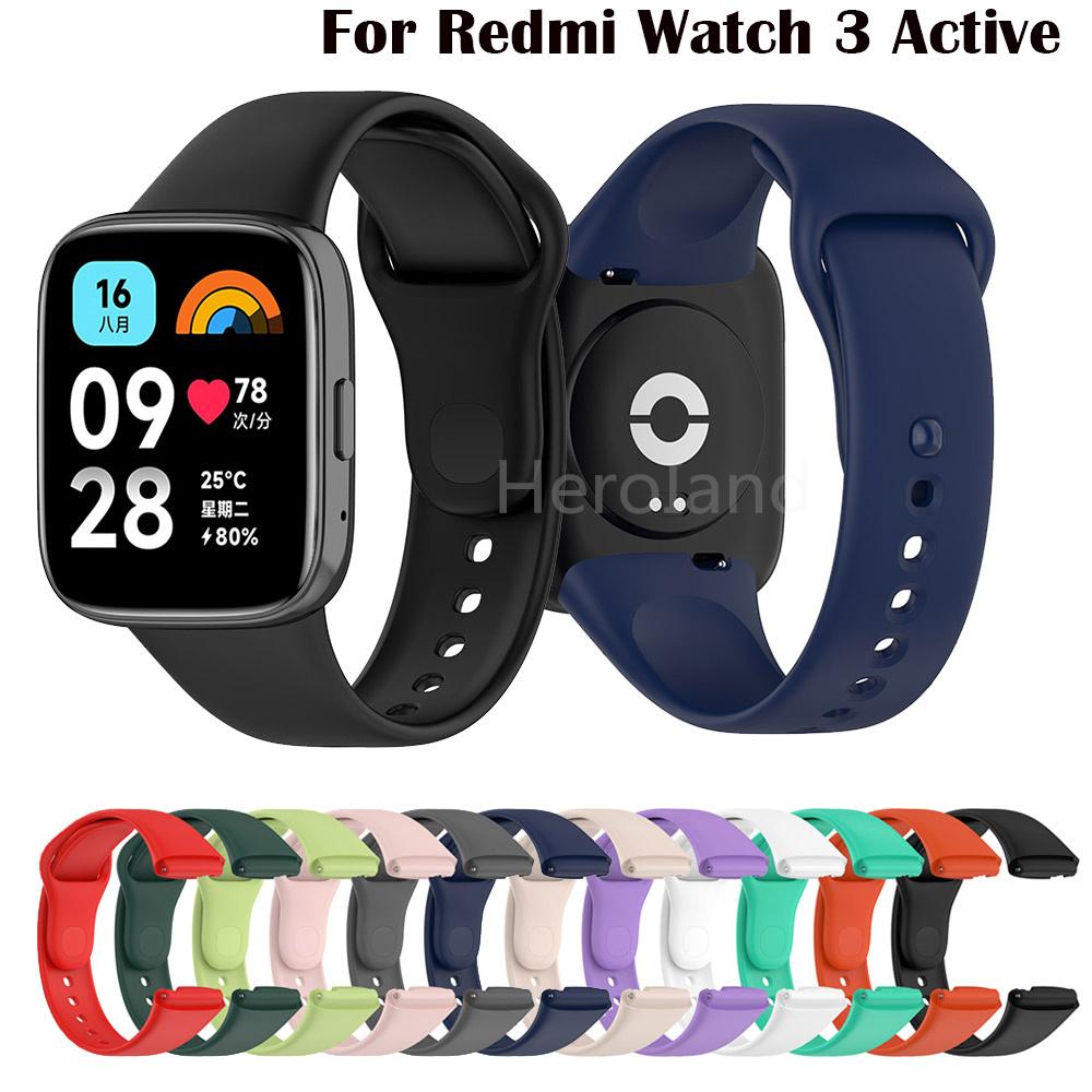 Módní silikonový řemínek na hodinky pro chytré hodinky Redmi Watch 3 Active, náramky, náramek pro Redmi Watch 3 Lite, řemínek