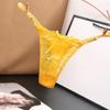 Sexy Lace See-Through Thong For Women Tiny Tangas Panties Lingerie Adjustable Mesh G-Strings T-Back Underwear Female Underpants