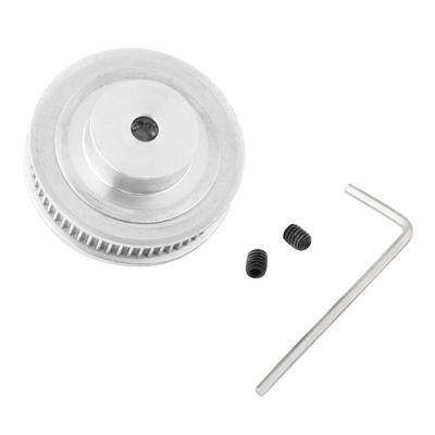 Aluminium GT2 Kuggremhjul 60 Kugg 60T 5mm Borrning för 3D-skrivare