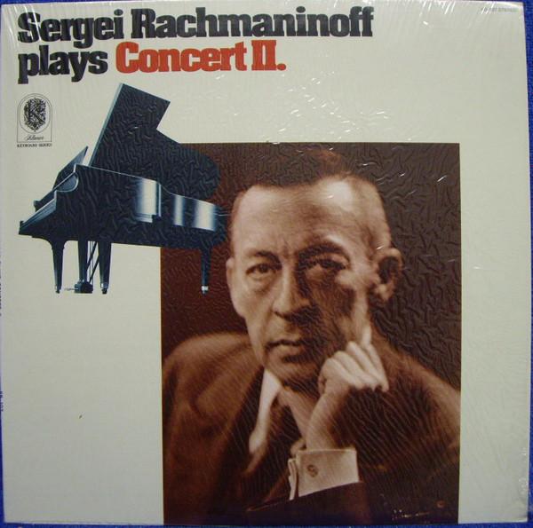 

LP Record SERGEI VASILYEVICH RACHMANINOFF Sergei Rachmaninoff Plays Concert I KS107 Klavier Records 1973 US Classical Used