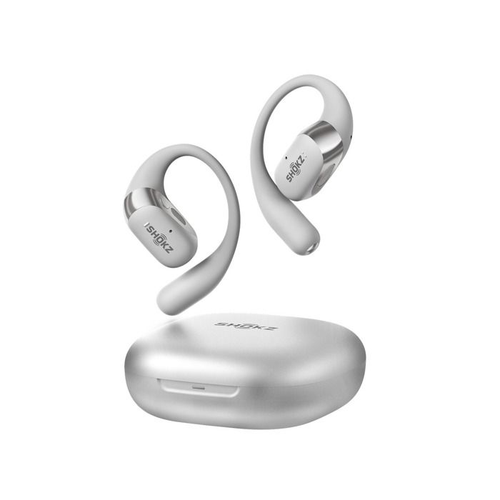 Shokz TWS Openfit 2 Plus Silver Air Conduction Headphones