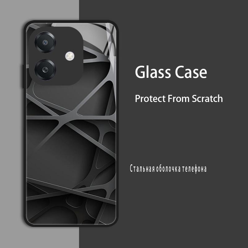 Pro OPPO A60 5G Pouzdro Kryt Tvrzené Sklo Pouzdro Pevné Coque Nárazník Pro Oppo A3 Pro A3X A40 A80 4G 5G Reno 13 Pro Ochranné Pouzdro