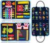 Popular Baby Early Education Felt Backpack Busy Board Toy