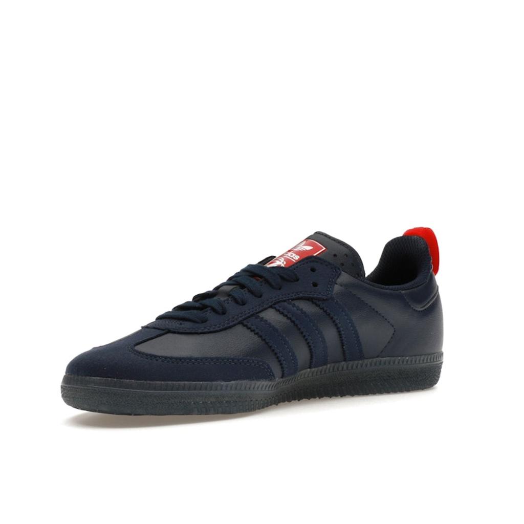 Adidas Orchard Skateshop X New England Revolution X Samba ADV The Liberty Kit Unisex Sneakers Blue Night-Indigo Silver-Metallic IG7925