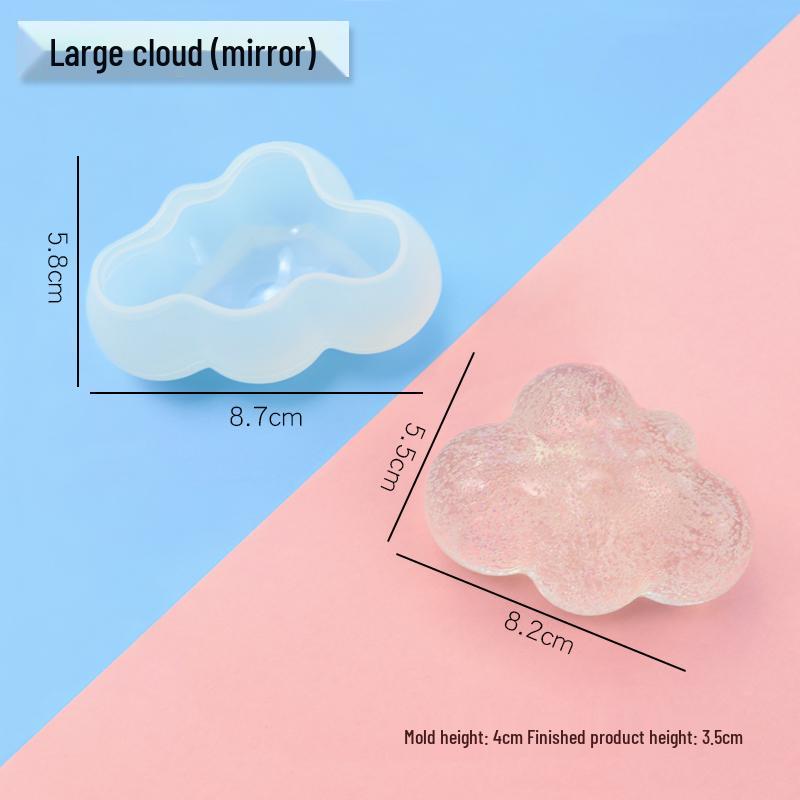 3D Cloud Aromatherapy Candle & Soap Silicone Mold