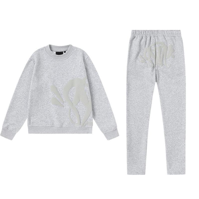 American loose hooded sweater Y2K men's and women's trendy brand hip-hop sweatpants street couple casual hoodie set foreign trade