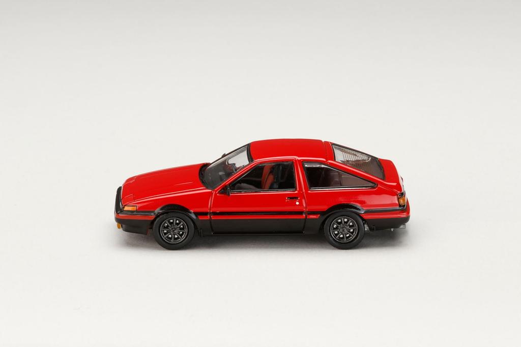 Toyota Sprinter Trune JDM Custom Version 1/64 (AE86) GT-APEX Red/Black