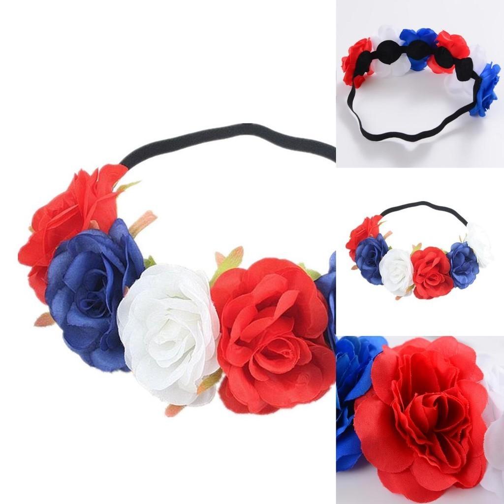 British-inspired Flower Crown Headband For Jubilee Parties