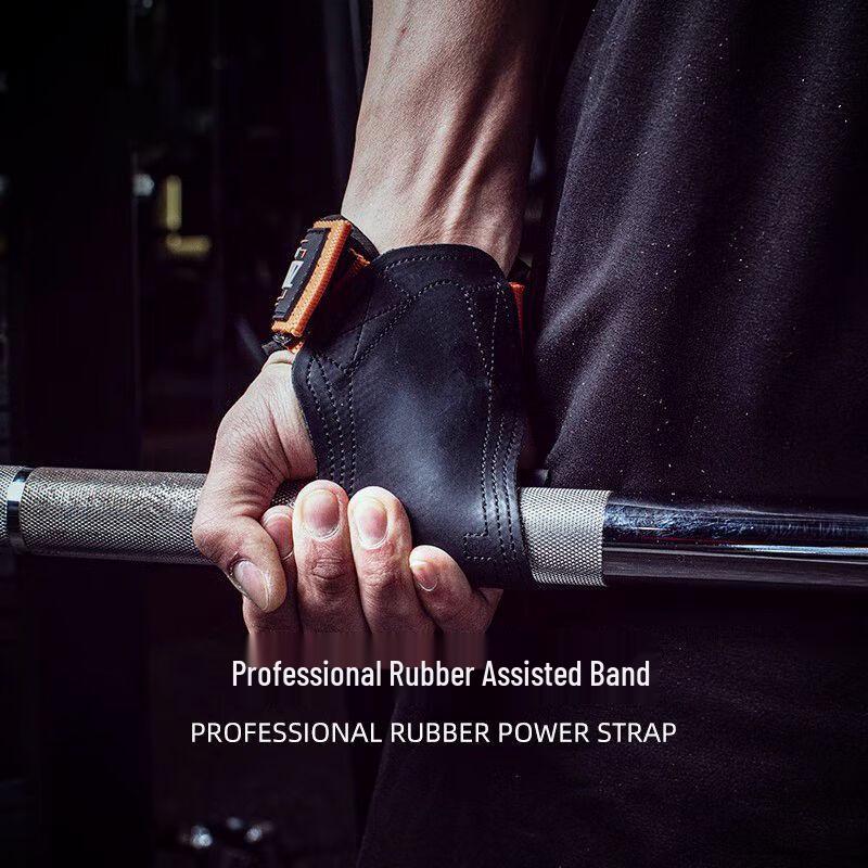 Bozhida Anti-Slip Lifting Straps for Deadlifts and Pull-ups M