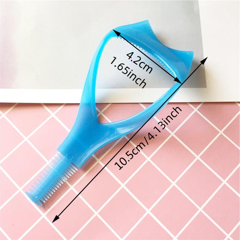 1PC Eyelash Curler 3-in-1 Eyeliner Aid