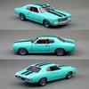 AABHC1 1/24 Chevrolet Chevelle 454 1970 Vintage Toy Car Model Diecast Metal Rally Miniature Sound & Light Gift For Kid Boy Collection