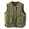 Cotton Vest Women Two Sides Wear Thickened Fall and Winter Retro Warm Comfortable Casual Sleeveless Tops