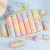 60 Rolls Striped Washi Tapes Korean Stationery Masking Tape Journaling Adhesive Decorative School Supplies
