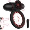 Mini Rose Couple's Cock Ring,Penis Vibrator Extender for Delayed Ejaculation and Erection,G-Spot Clitoral Stimulation, Couple's Adult Sex Toy