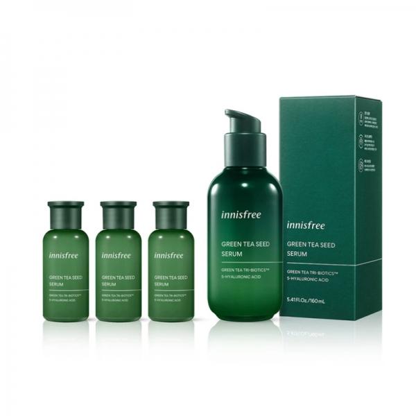 Innisfree Green Tea Seed Serum 160ml + 30ml x 3ea