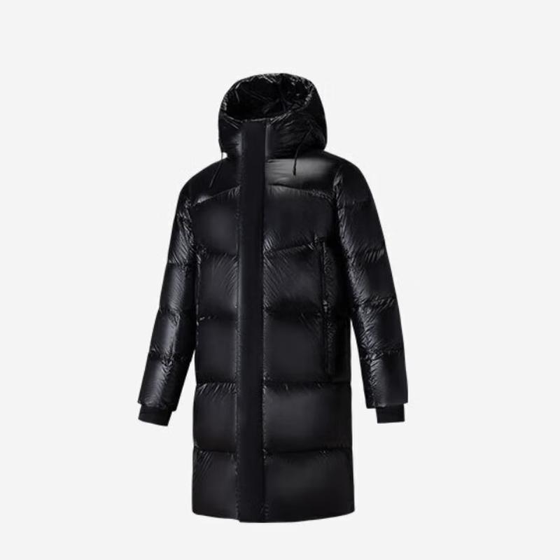 ANTA Men s Champion Glory Water-Repellent Mid-Length Down Jacket 2XL