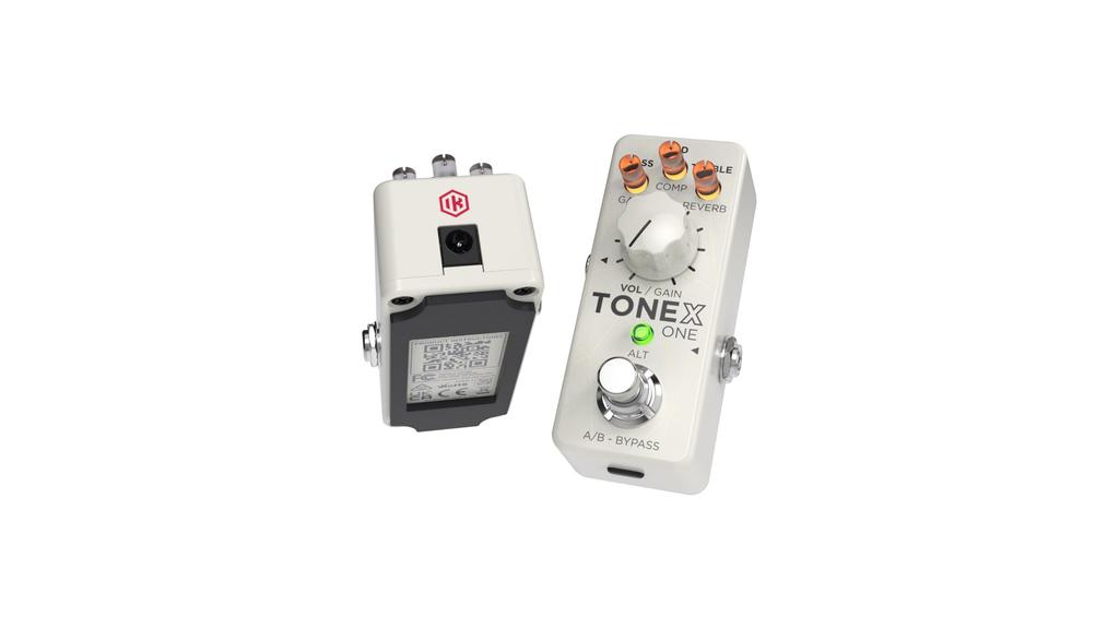 IK Multimedia TONEX ONE Brown Sound White Edition TONEX Series 4.89.45.3cm