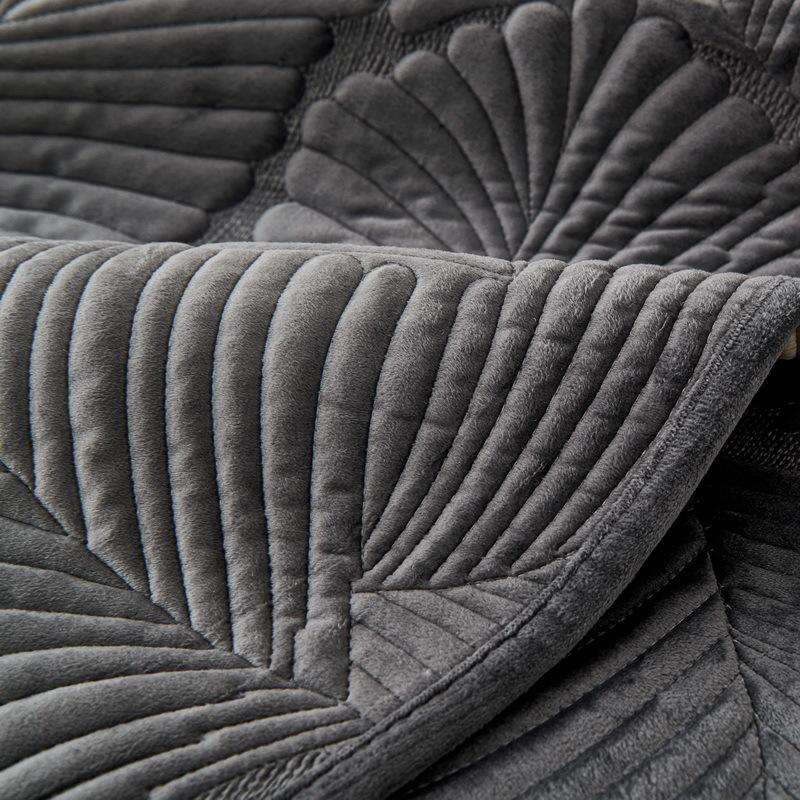 Winter Plush Sofa Cushion Non-Slip Thickened Flannel Towel Fabric Universal In All Seasons Simple Modern Nordic Seat Cushion
