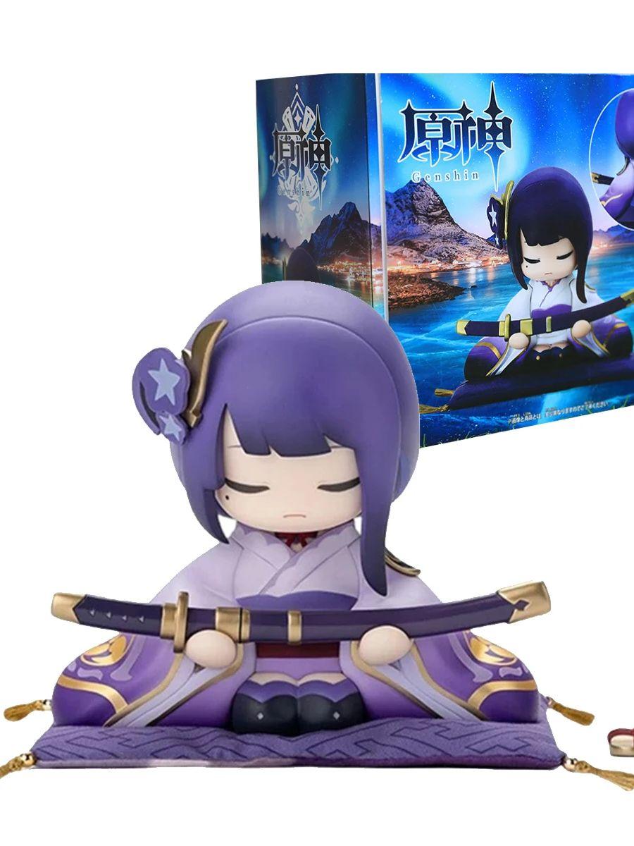 

10CM Genshin Impact Beelzebul Xiao Klee Anime Figure Adorable Doll Sitting Model PVC Activity Series Collection Sculpture Ornament No box